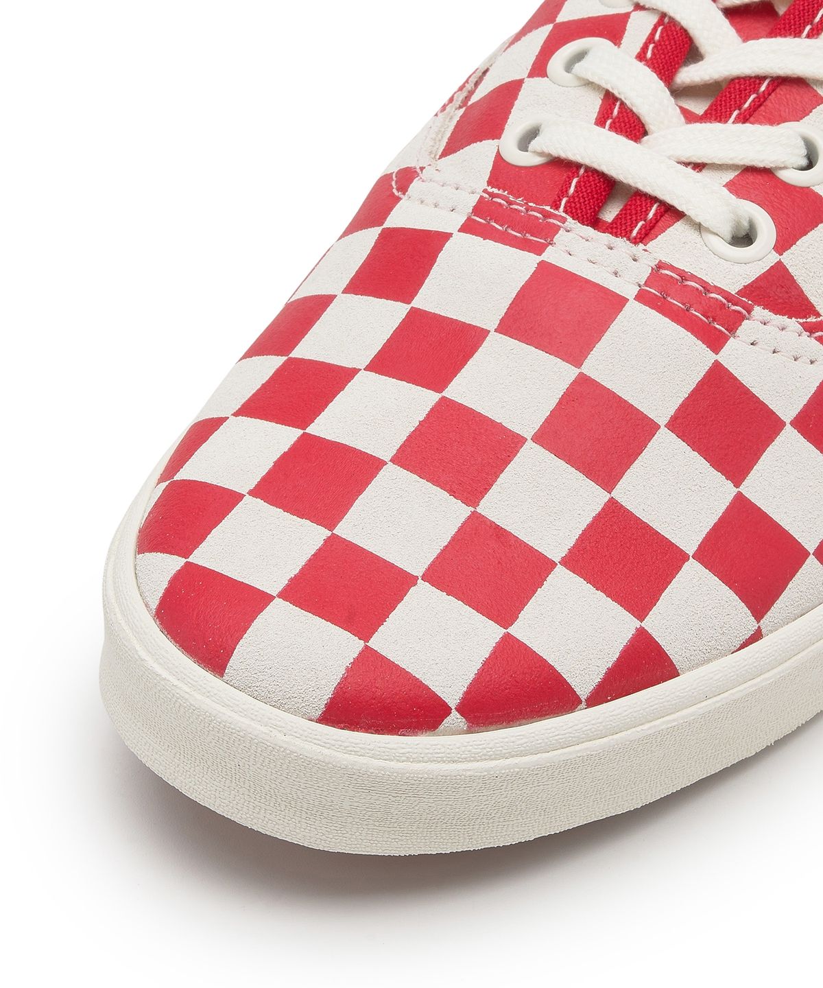 반스(VANS) 어센틱 로우프로 - (체커보드) 레드 / VN000D04RED1
