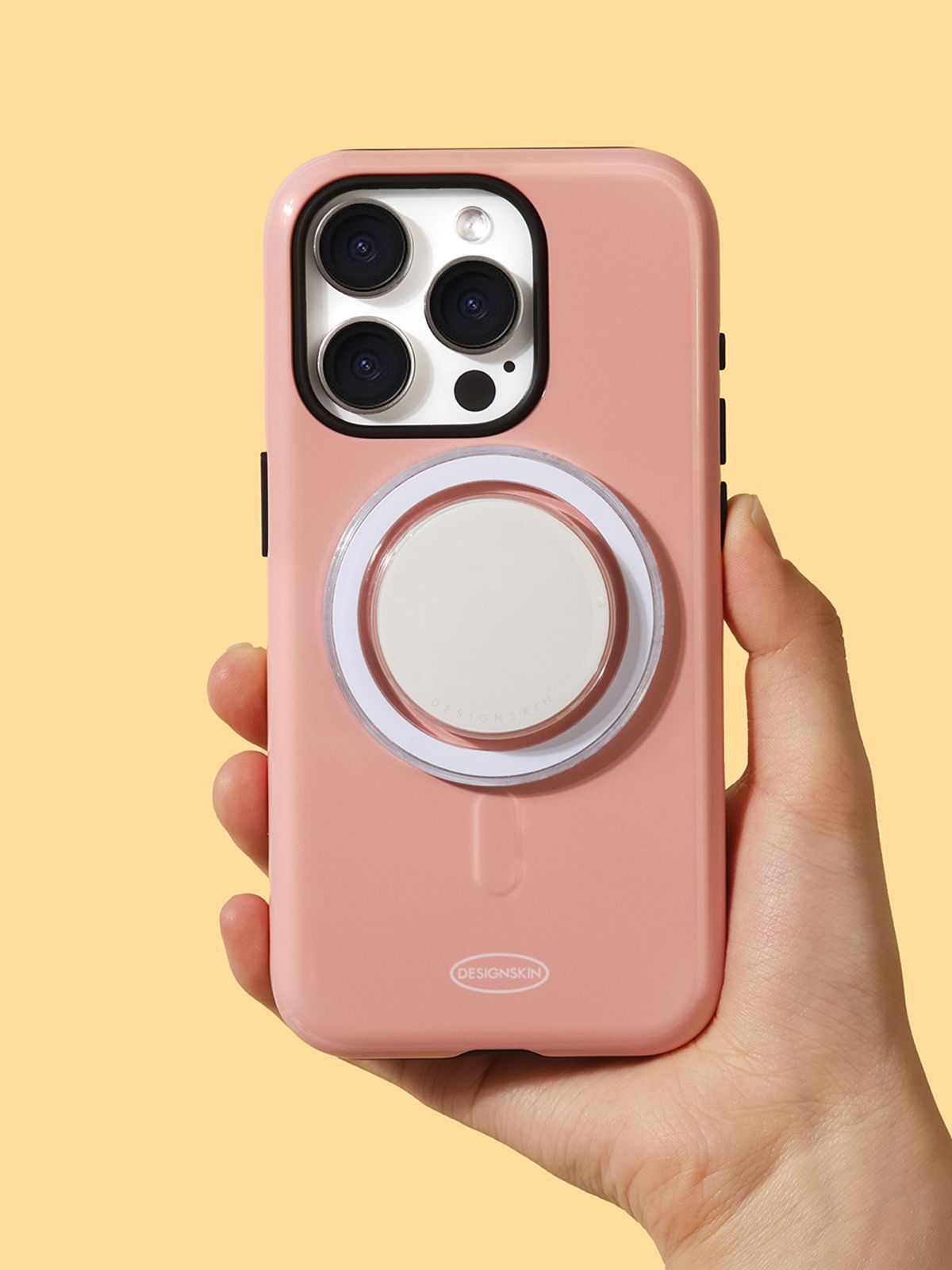 디자인스킨(DESIGNSKIN) 아이폰16/프로/프로맥스 맥세이프 글로시 케이스