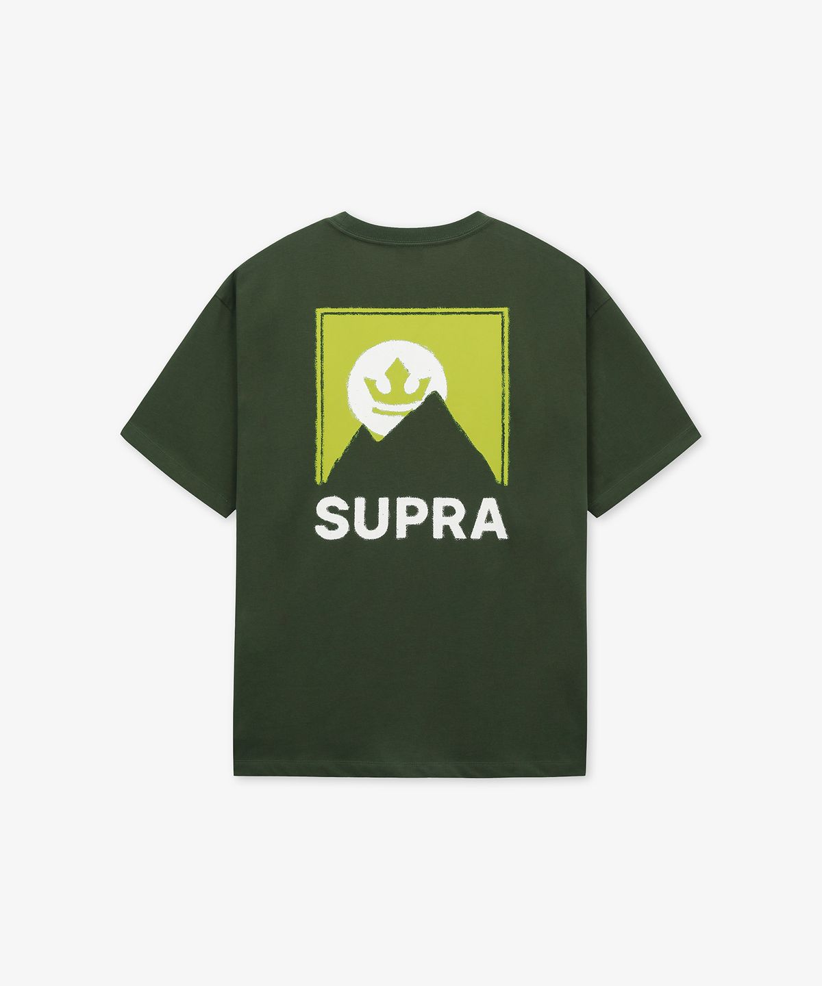 수프라(SUPRA) 마운틴 선셋 반팔 티셔츠(KHAKI)