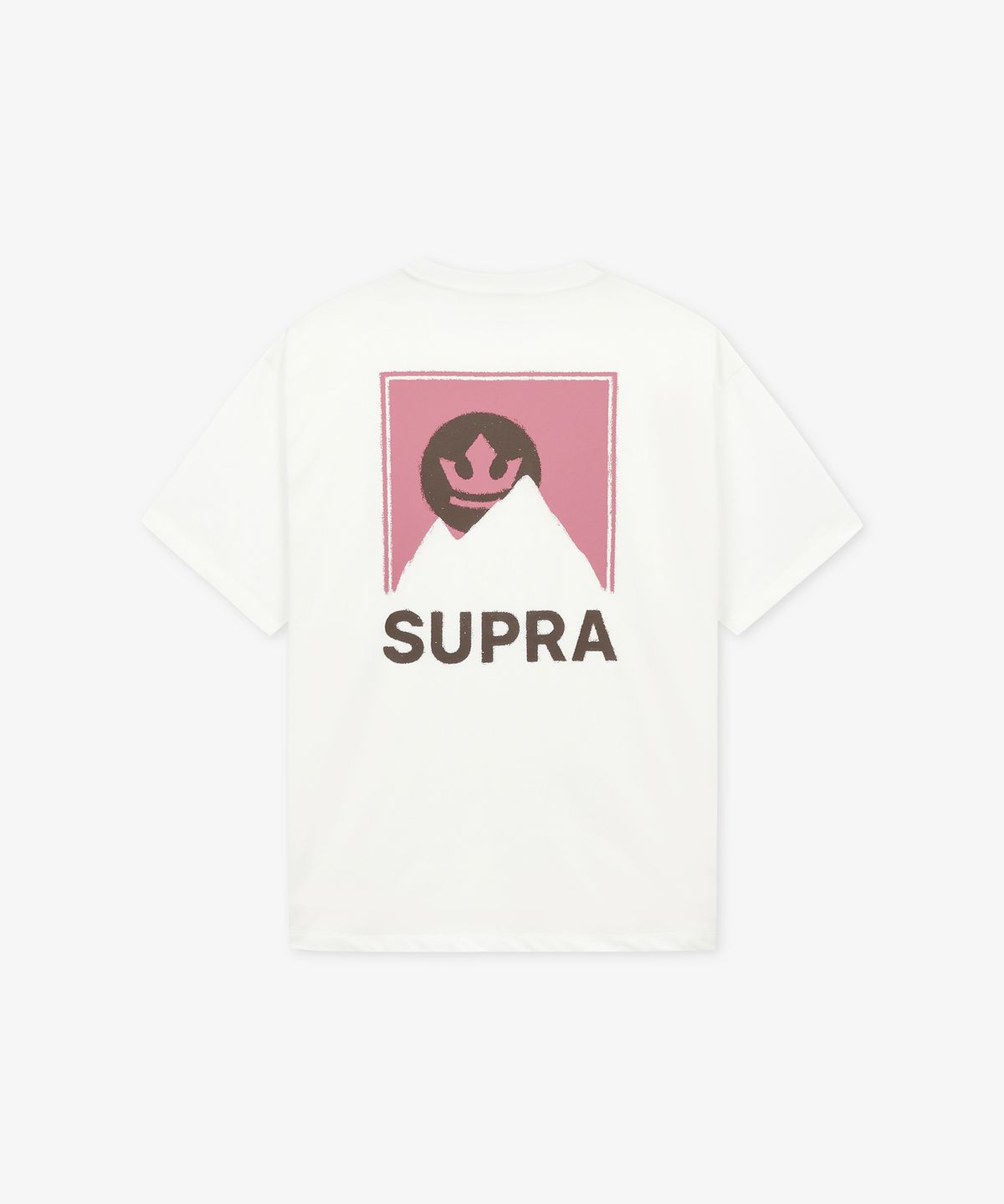 수프라(SUPRA) 마운틴 선셋 반팔 티셔츠(WHITE)