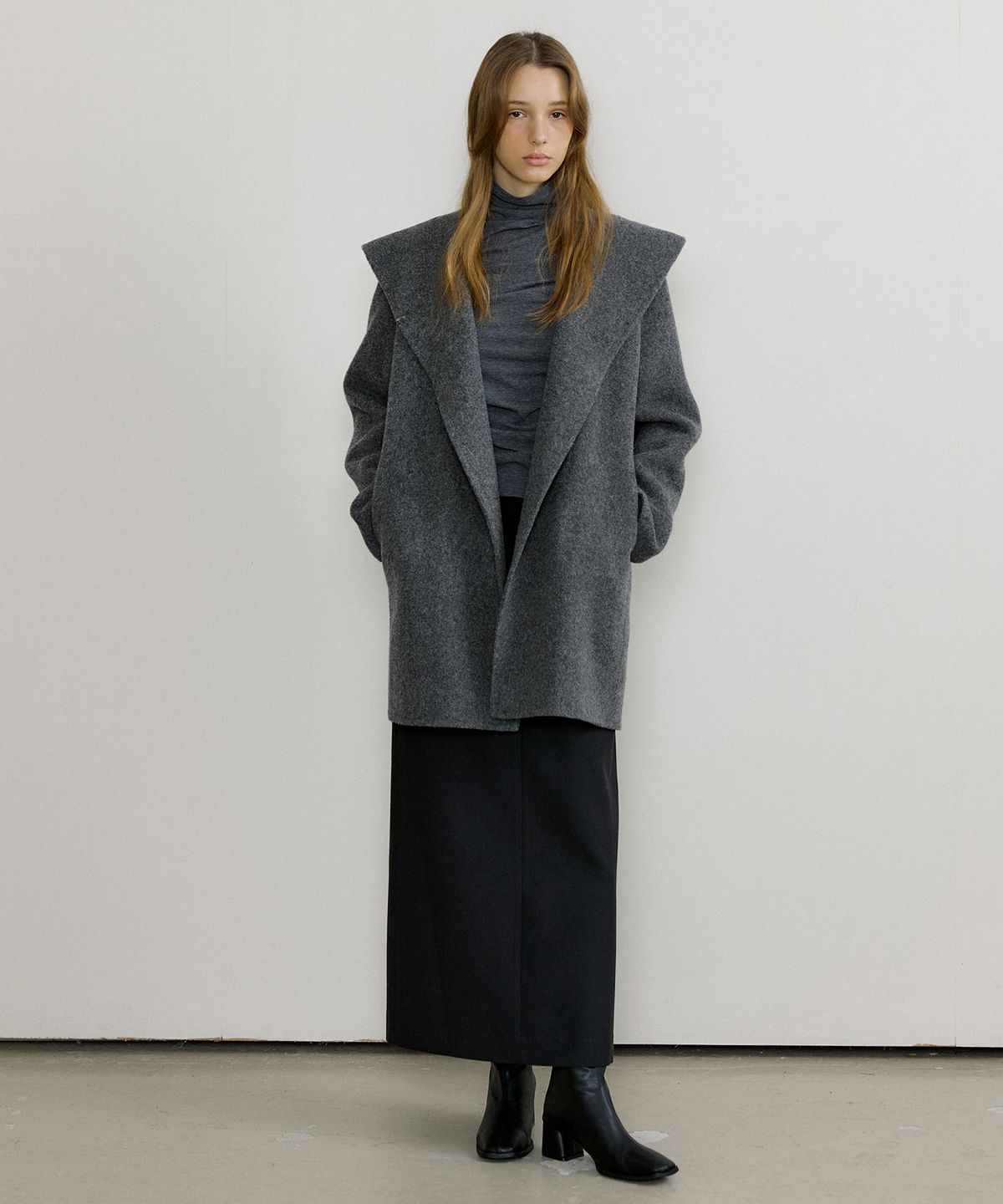 오떼뜨(OCTETTE) HAND MADE HOOD COAT_3COLOR