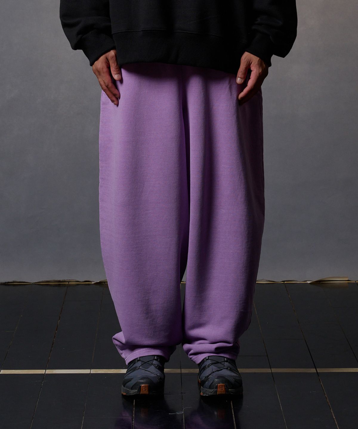 페이더먼트(FADERMENT) [M~XL] 피그먼트 벌룬 와이드 팬츠