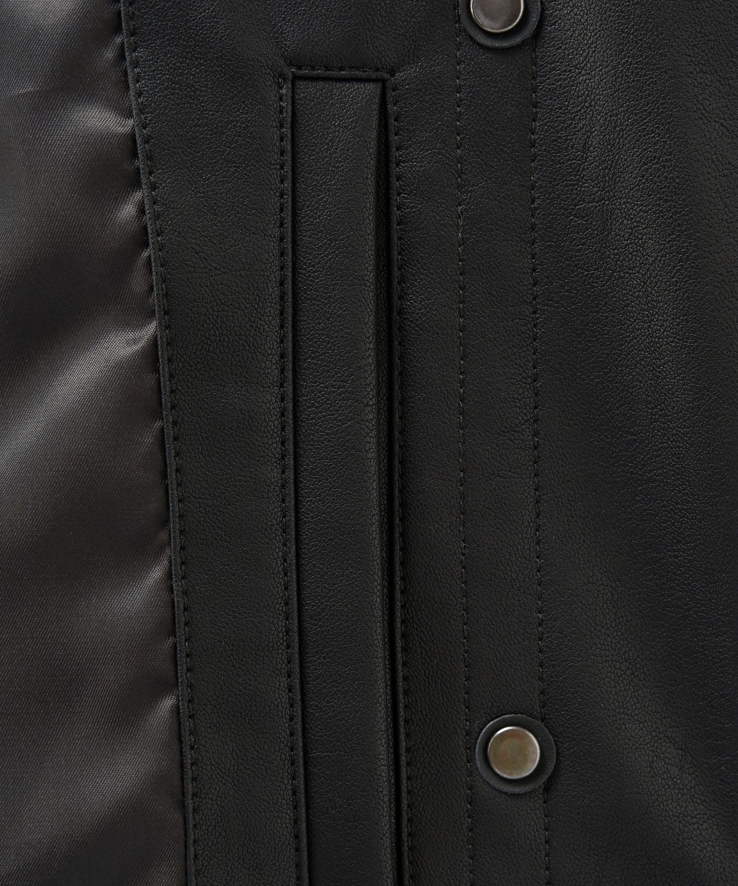 アウターその他 SATUR W loose fit open collar jacket black SA243WJK01BK SATUR】 (W) Loose Fit Open Collar Jacket /追跡付