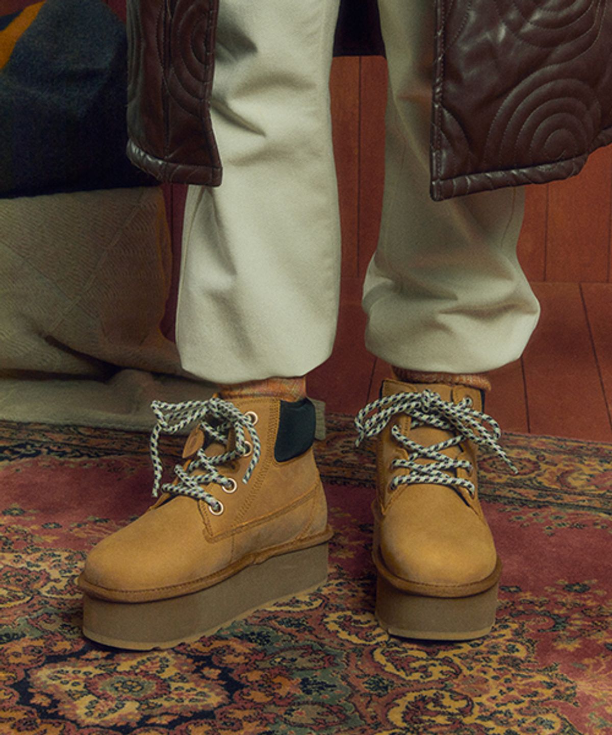 플러피시트러스(FLCT) Pookie platform boots (2color)