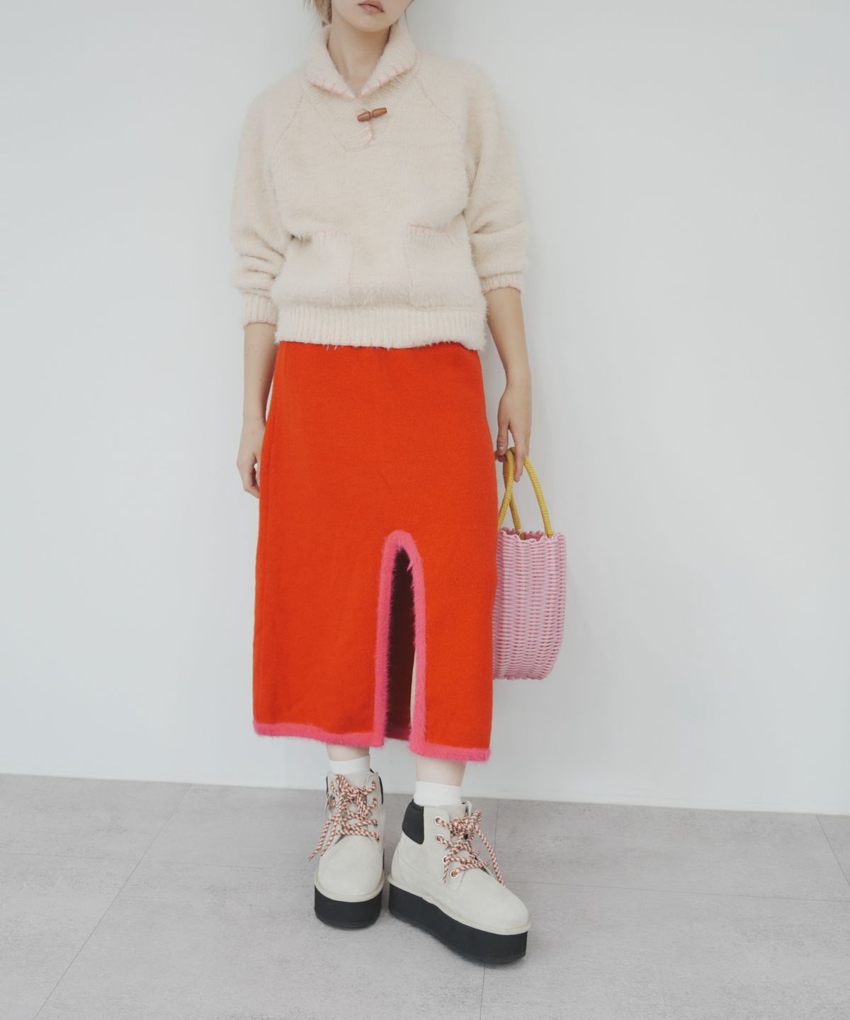 플러피시트러스(FLCT) Pookie platform boots (2color)