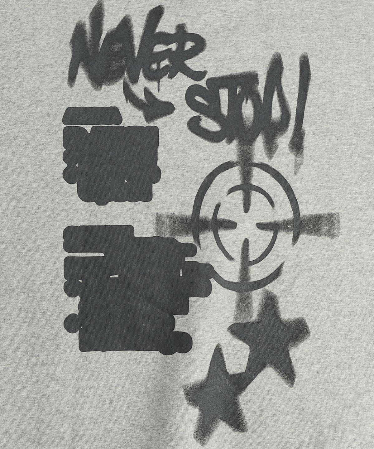 게인스보로(GAINSBORO) 네버스탑 맨투맨_멜란지그레이