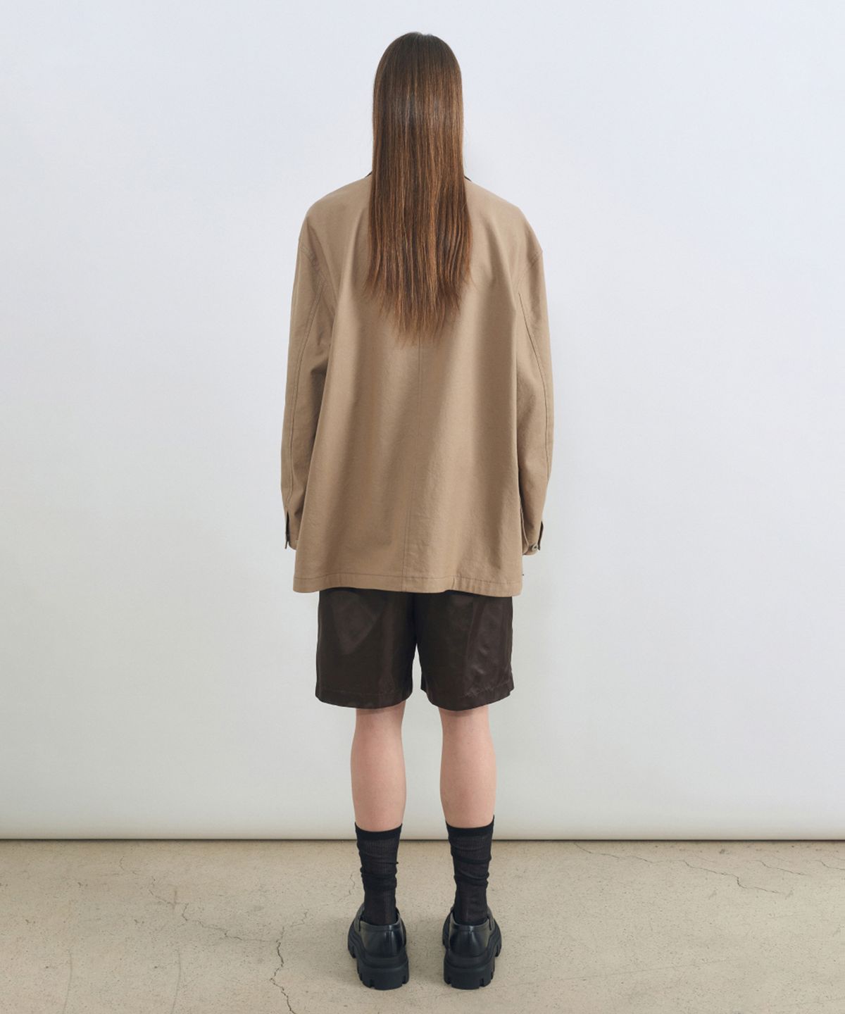 인사일런스 우먼(INSILENCE WOMEN) 덕 캔버스 초어 자켓 BEIGE