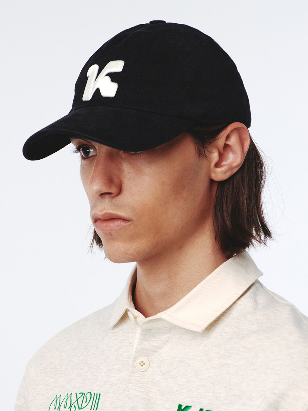 기준(KIJUN) K Symbol Cap UNISEX Black