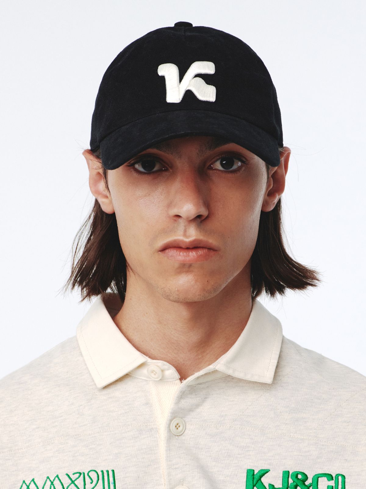 기준(KIJUN) K Symbol Cap UNISEX Black