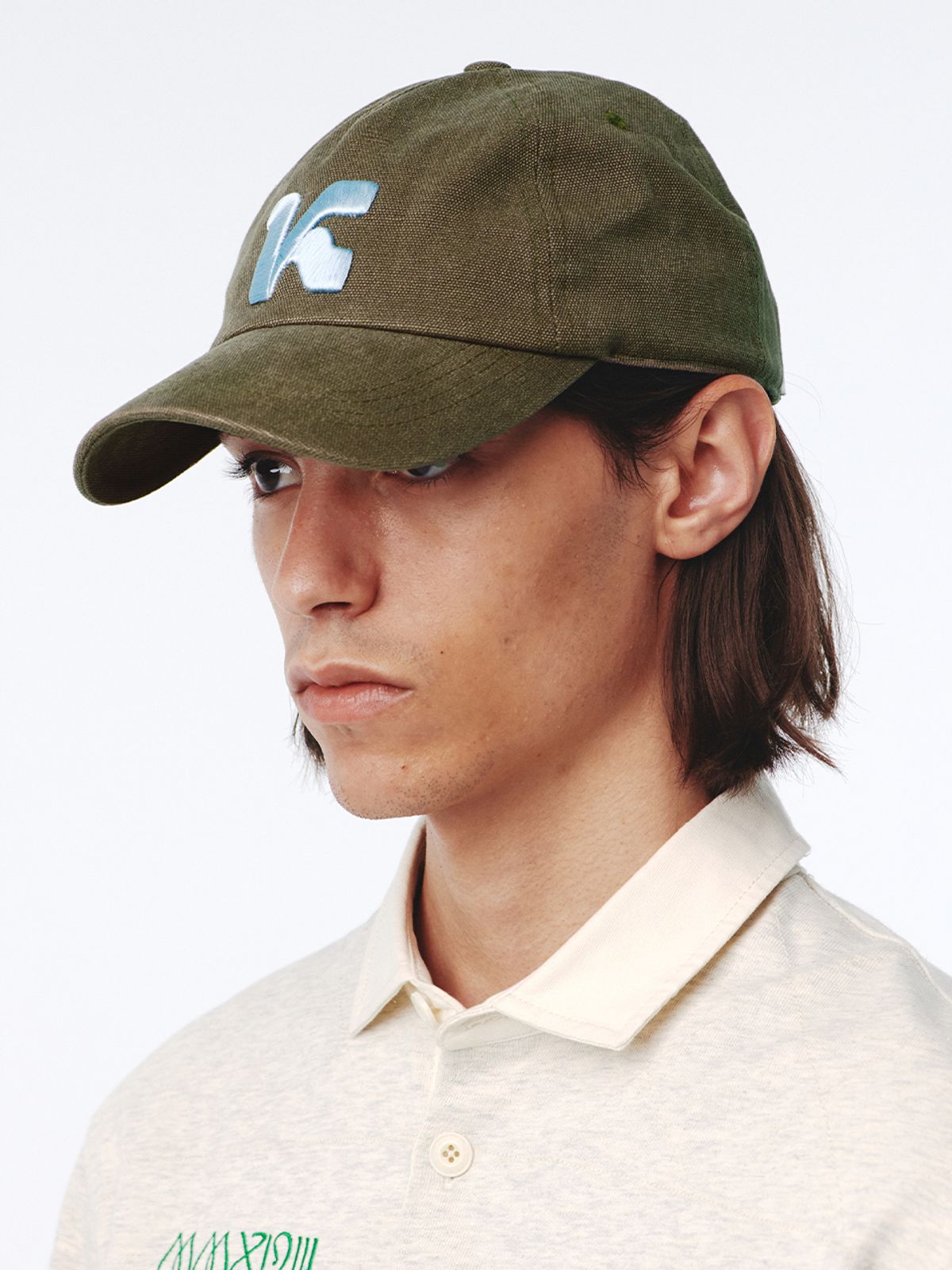 기준(KIJUN) K Symbol Cap UNISEX Khaki