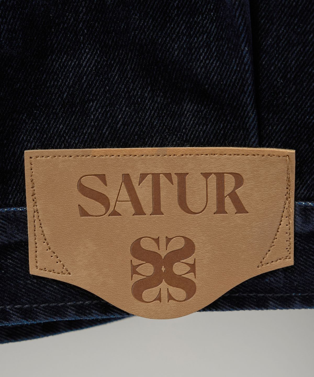 세터(SATUR) 카마로 데님 자켓 인디고 블루