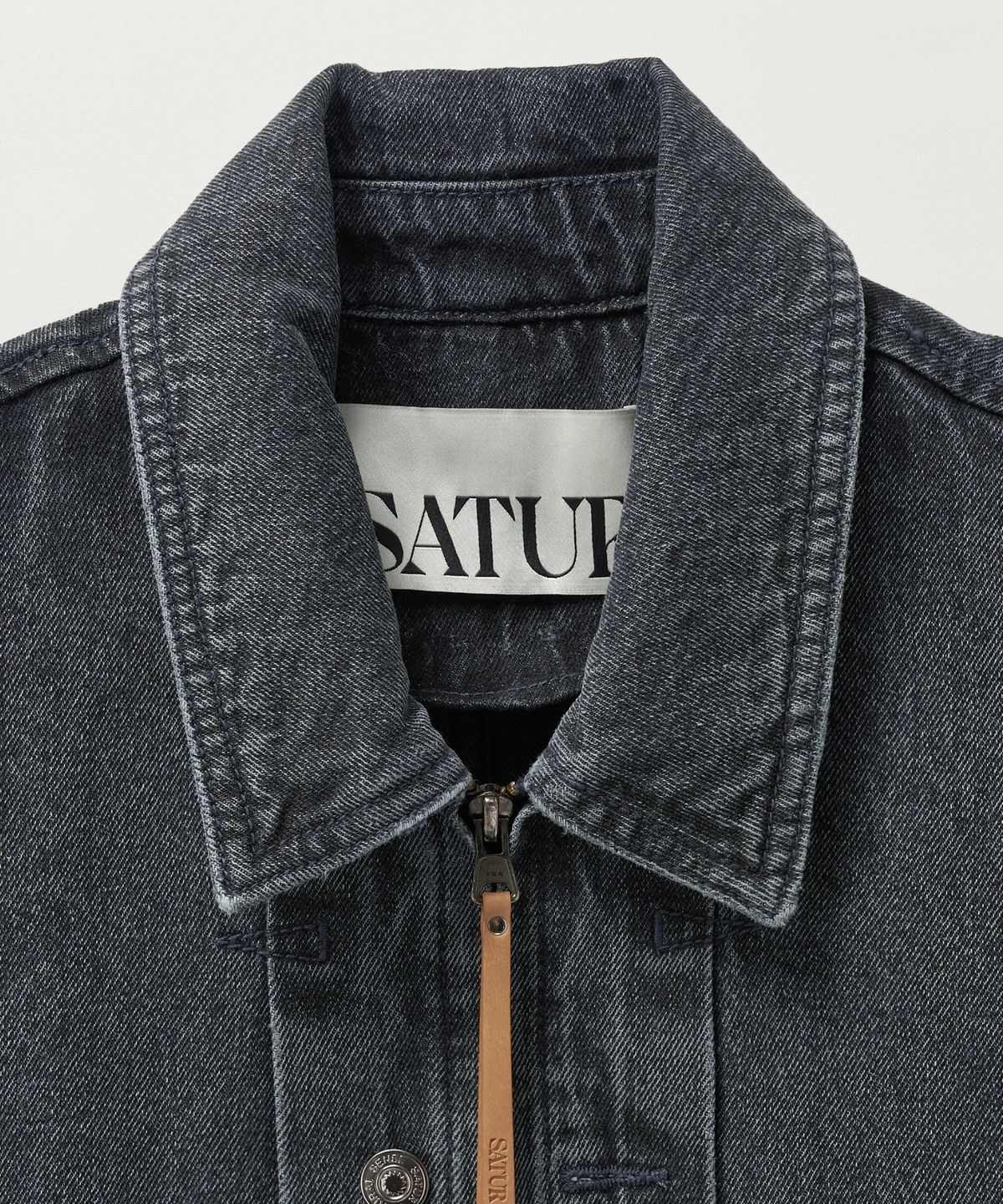 세터(SATUR) 카마로 데님 자켓 포그 블루