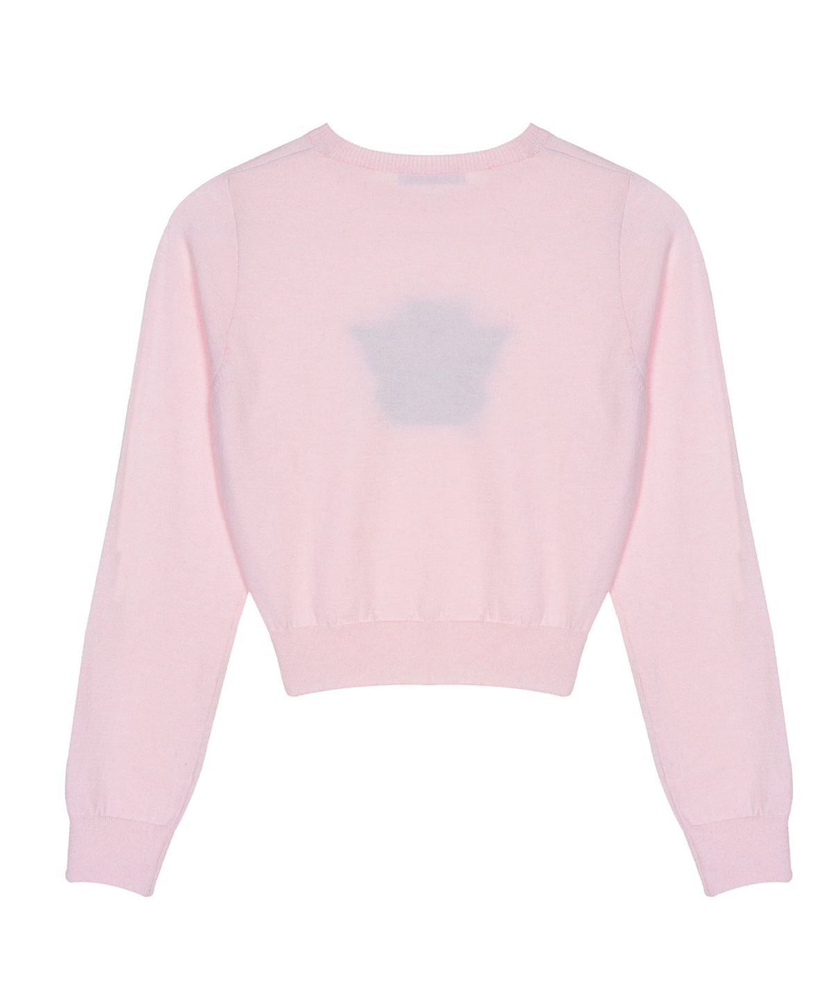 닉앤니콜(NICK&NICOLE) MINI BUTTERFLY SIGNATURE SLEEVE KNIT_PINK BLACK