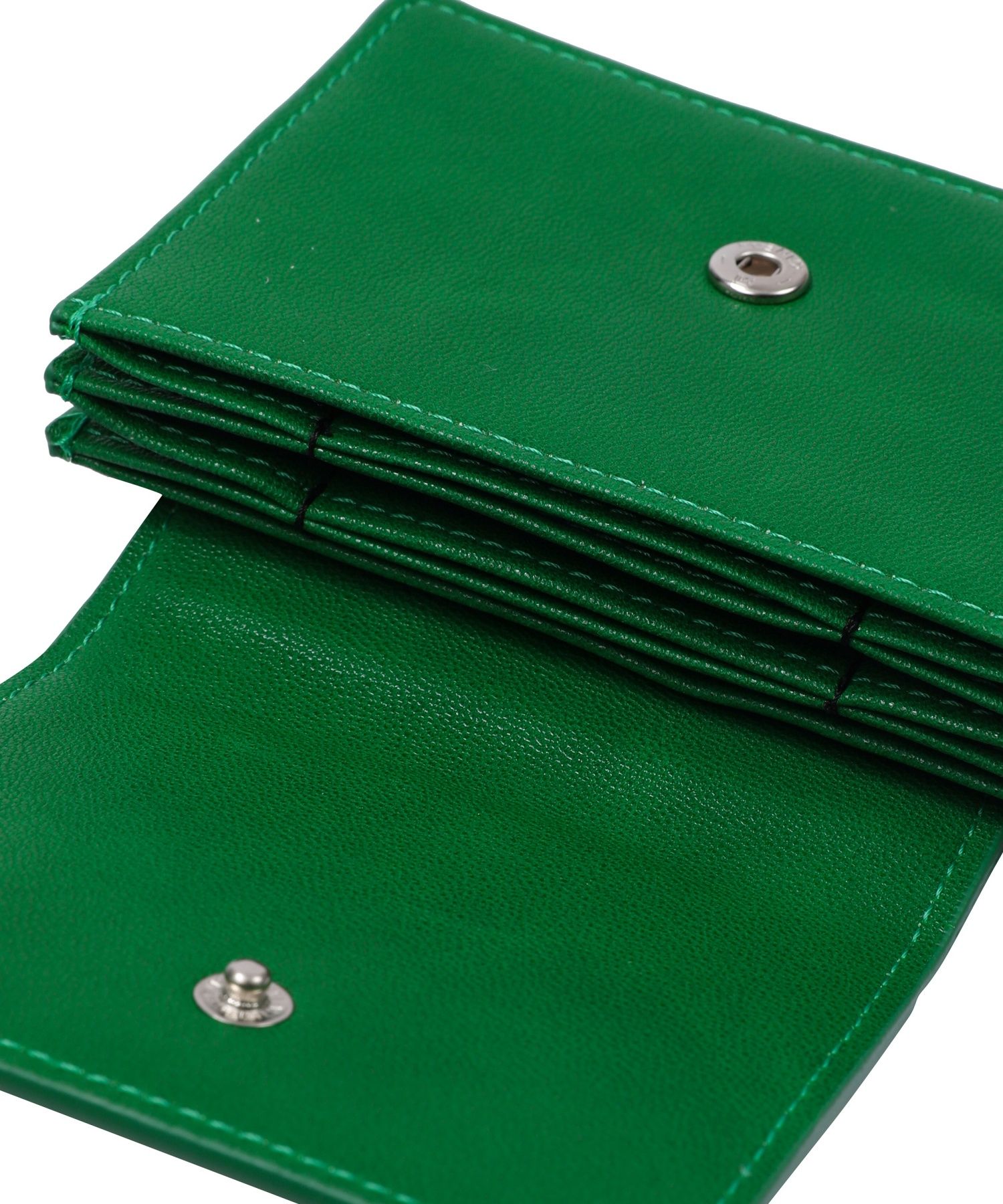 ◇MUCENT◇ Cover Signature l Logo Saffiano Accordion Wal MUSINSA | MUCENT Round Metal Logo Saffiano Accordion Wallet