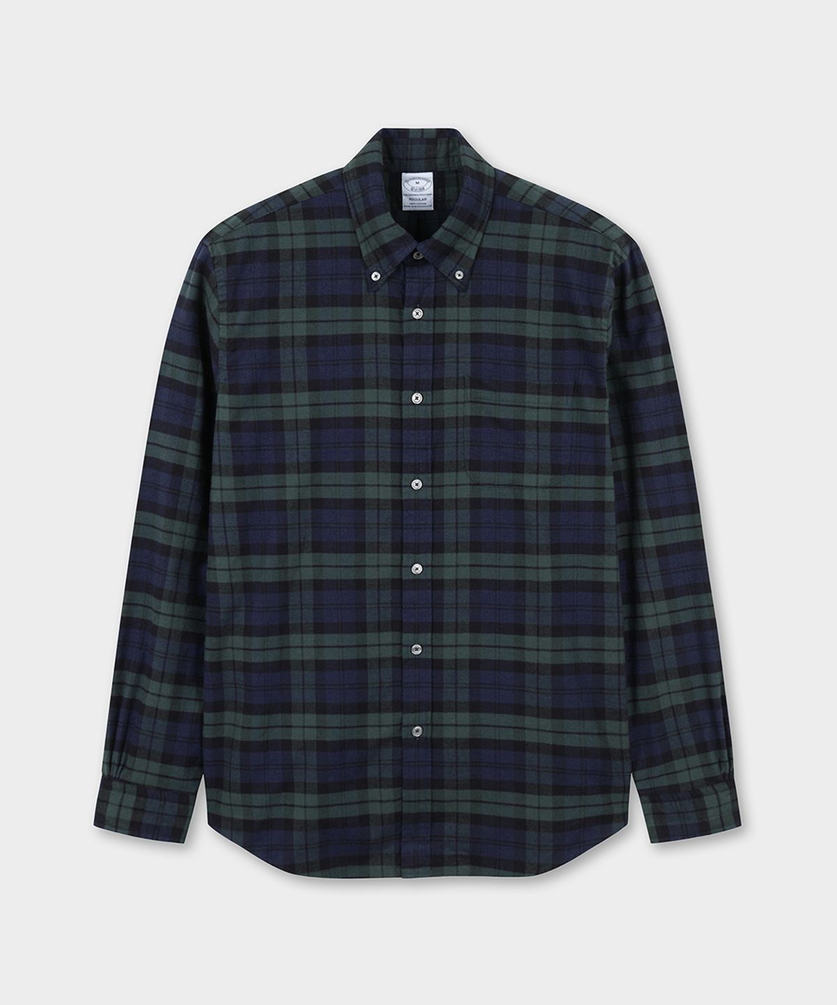 브룩스 브라더스(BROOKS BROTHERS) 소멜로스 플란넬 체크 셔츠 (멀티) (BBTHMM54707EW)