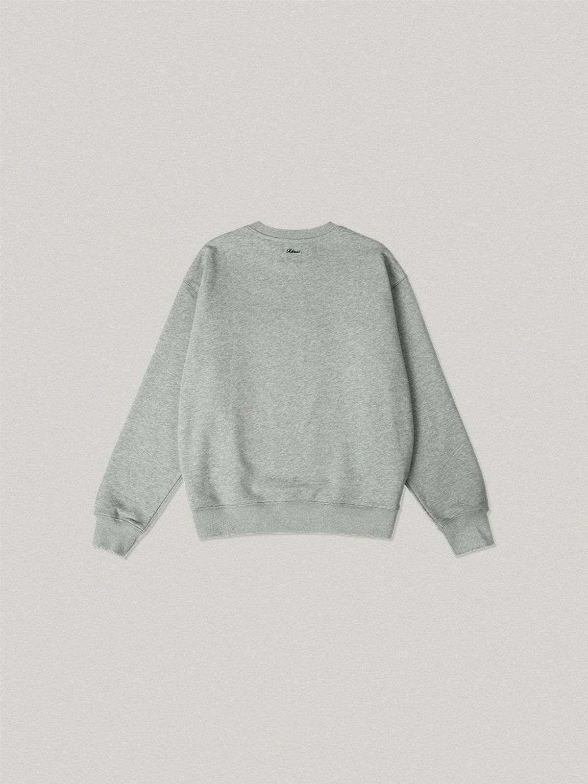 폴뉴아(FOLNUA) RAILWAY OVER FIT SWEAT SHIRT (GRAY)