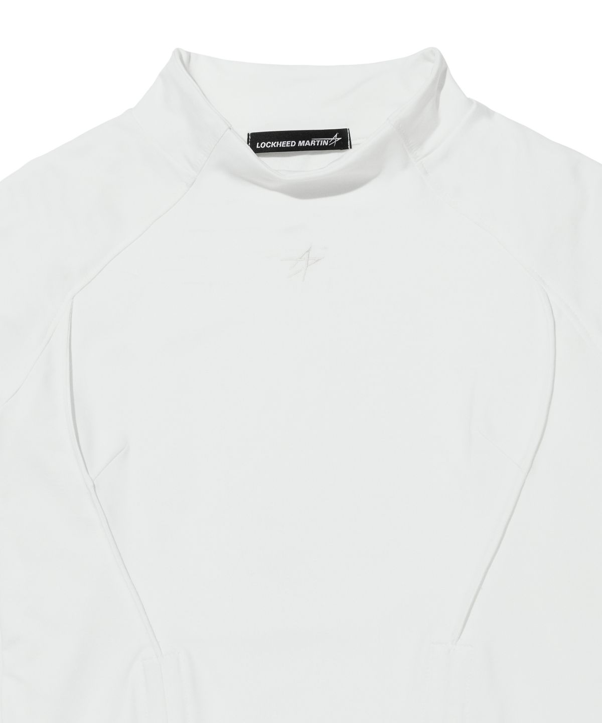 록히드마틴(LOCKHEED MARTIN) CROP STRING LONG SLEEVE TEE (OFF WHITE)