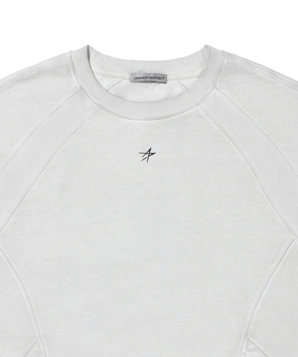 록히드마틴(LOCKHEED MARTIN) LM LUNAR DYED RIB POINT SWEATSHIRTS (GREY)