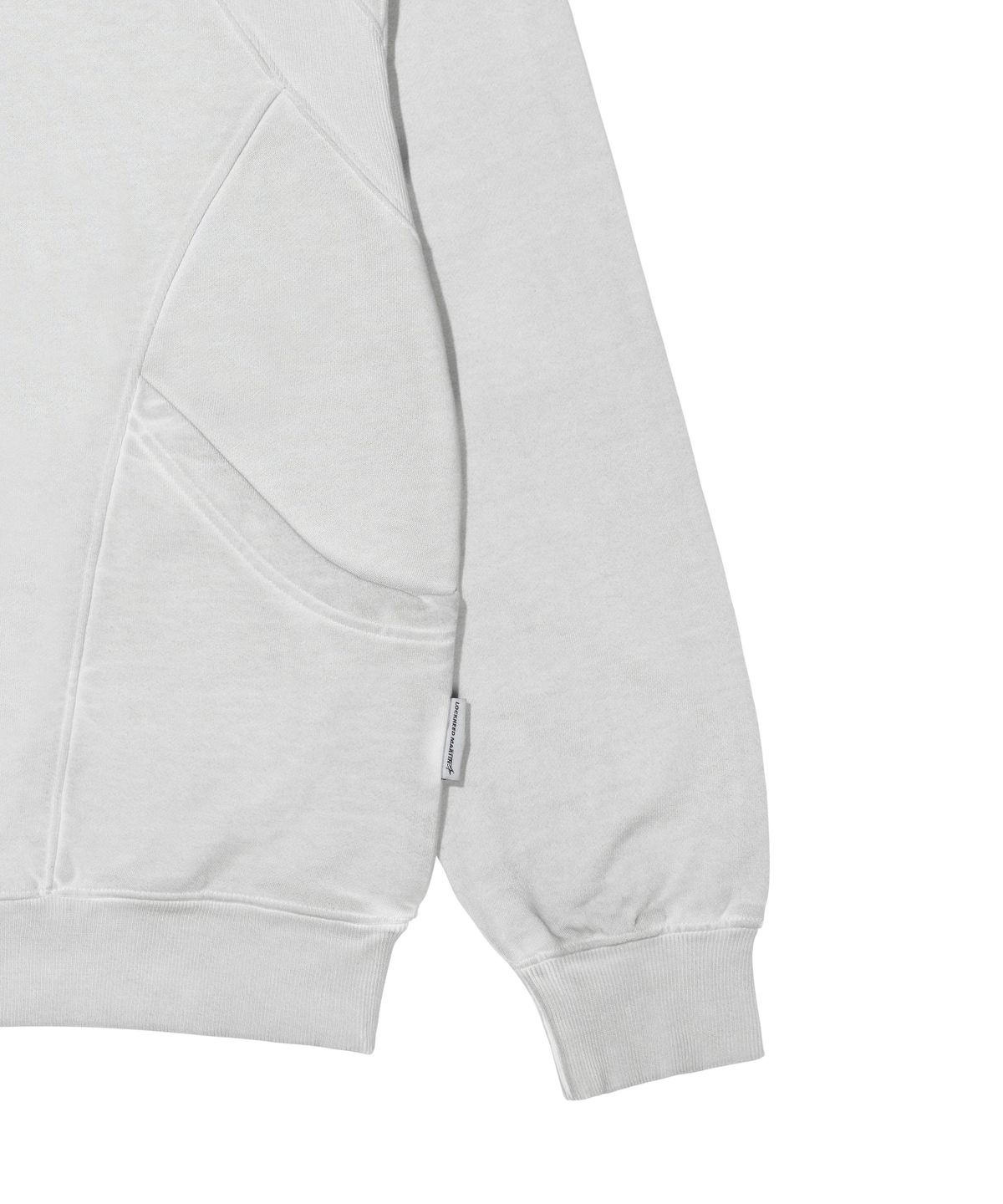 록히드마틴(LOCKHEED MARTIN) LM LUNAR DYED RIB POINT SWEATSHIRTS (GREY)