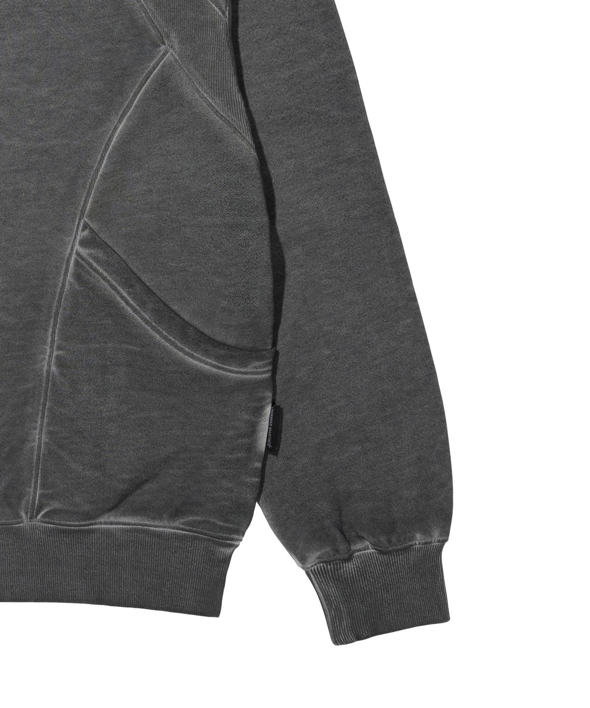 록히드마틴(LOCKHEED MARTIN) LM LUNAR DYED RIB POINT SWEATSHIRTS (CHARCOAL)