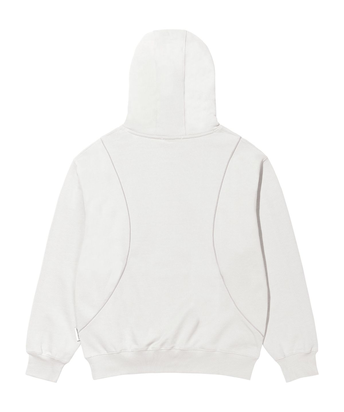 록히드마틴(LOCKHEED MARTIN) LM BLOCKING REFLECTIVE PIPING NYLON MIX HOODIE (IVORY)