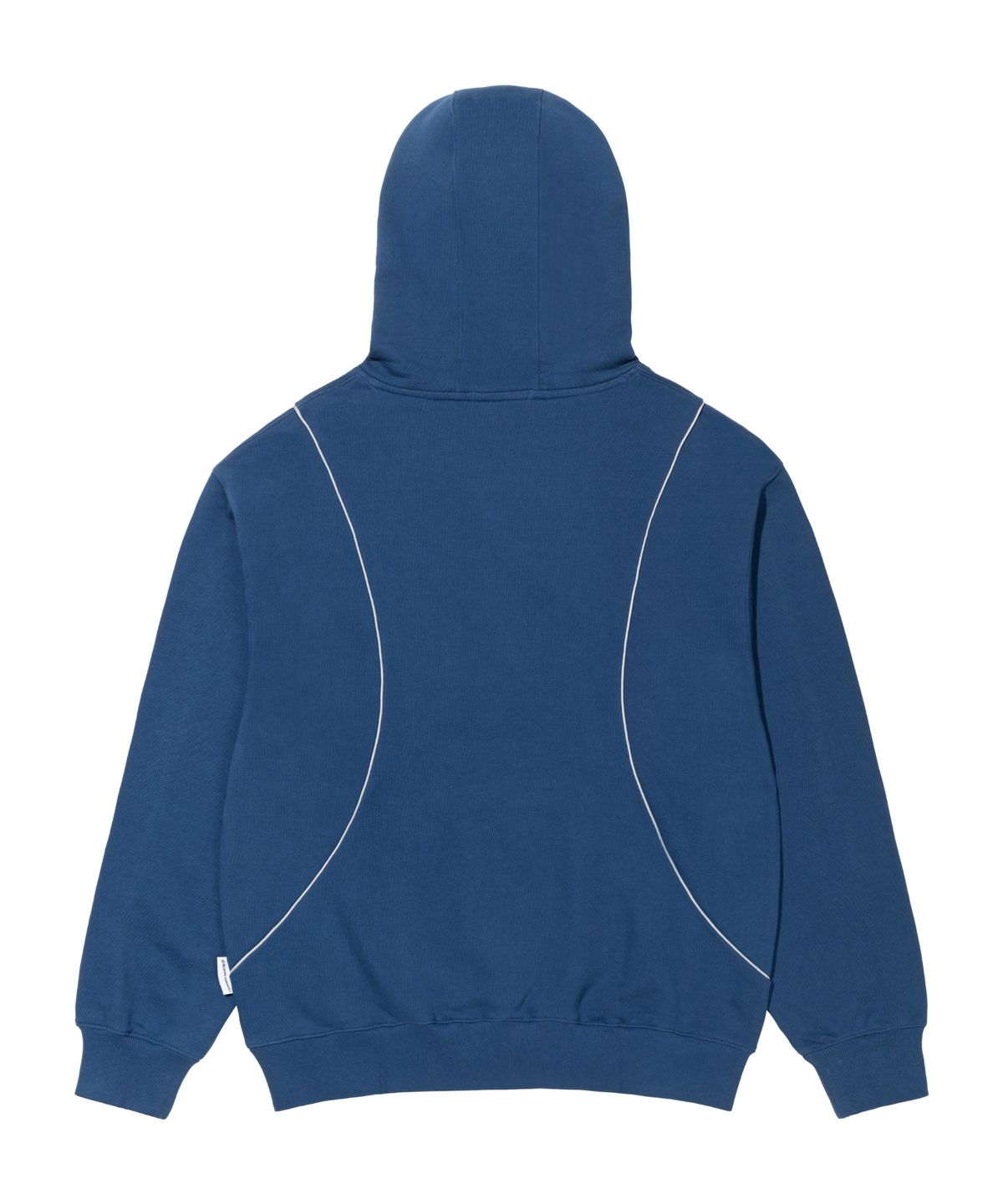 록히드마틴(LOCKHEED MARTIN) LM BLOCKING REFLECTIVE PIPING NYLON MIX HOODIE (BLUE)