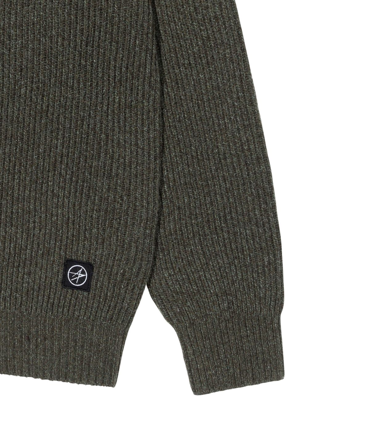 록히드마틴(LOCKHEED MARTIN) LM MELANGE FULL ZIPUP SWEATER (KHAKI)