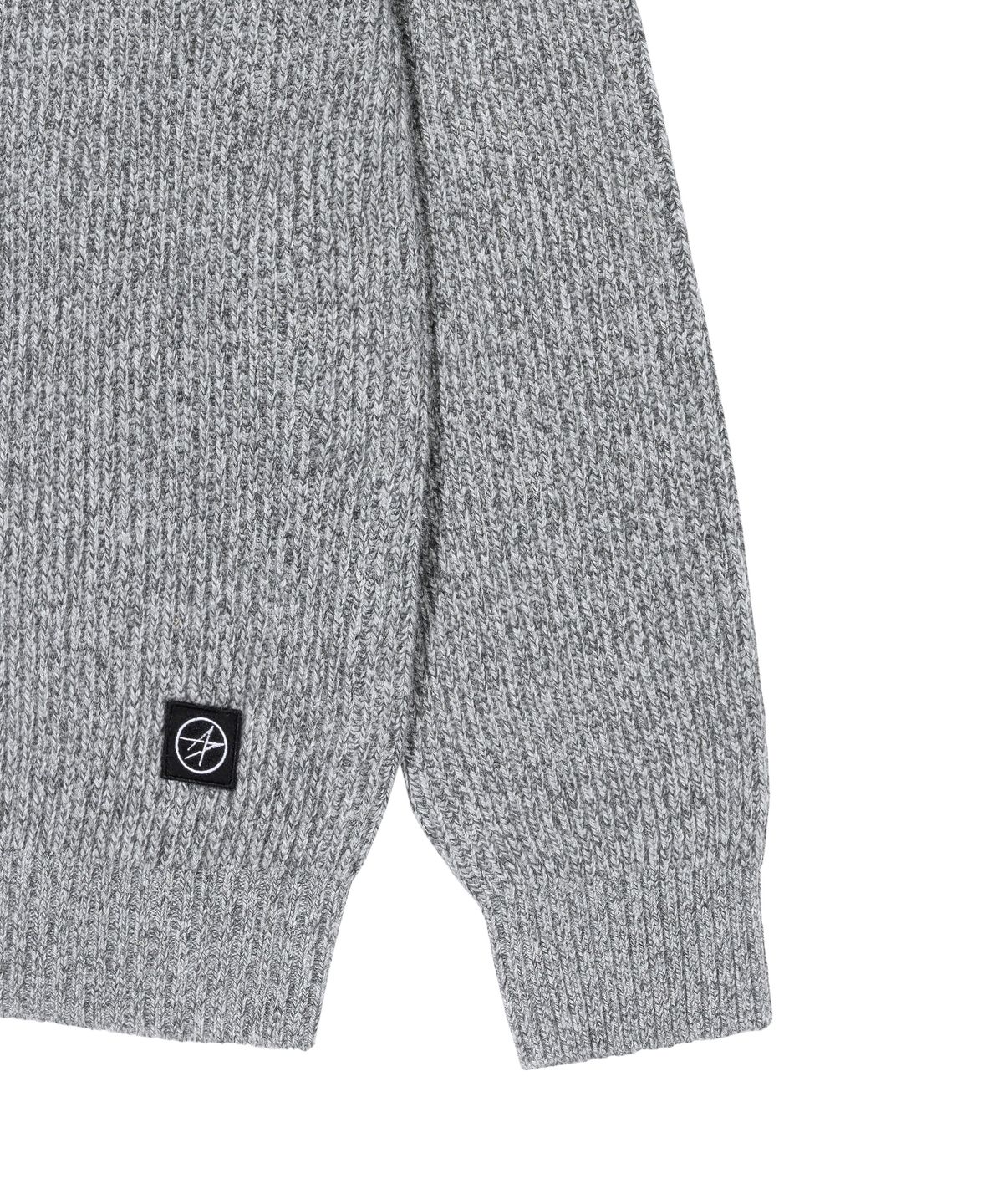 록히드마틴(LOCKHEED MARTIN) LM MELANGE FULL ZIPUP SWEATER (GREY)