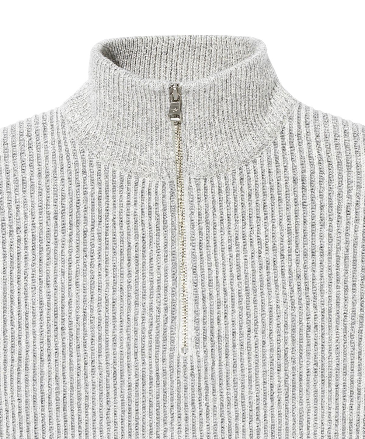 록히드마틴(LOCKHEED MARTIN) LM CONTRAST HALF ZIPUP SWEATER (WHITE)