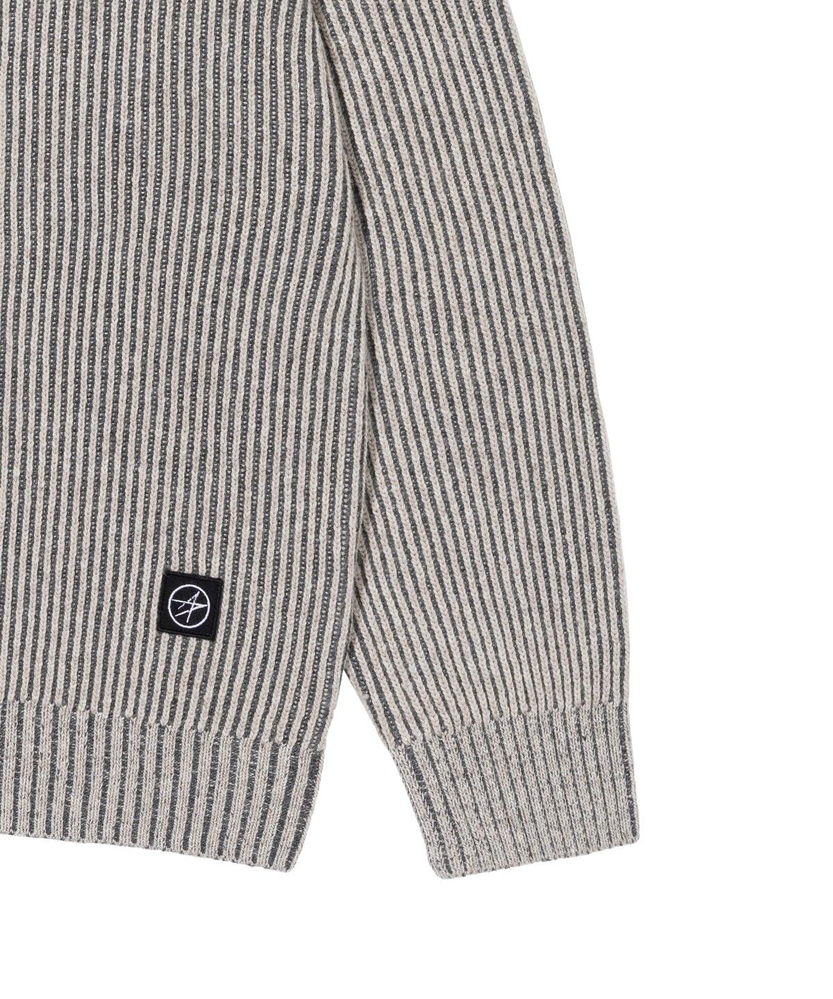록히드마틴(LOCKHEED MARTIN) LM CONTRAST HALF ZIPUP SWEATER (CHARCOAL)