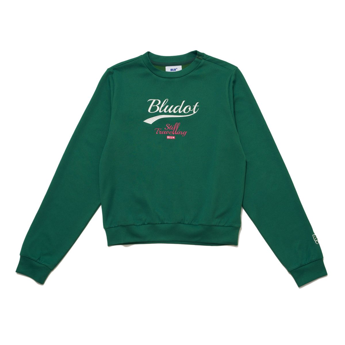 블루닷(BLUDOT) 라운드넥 스웻셔츠_GN