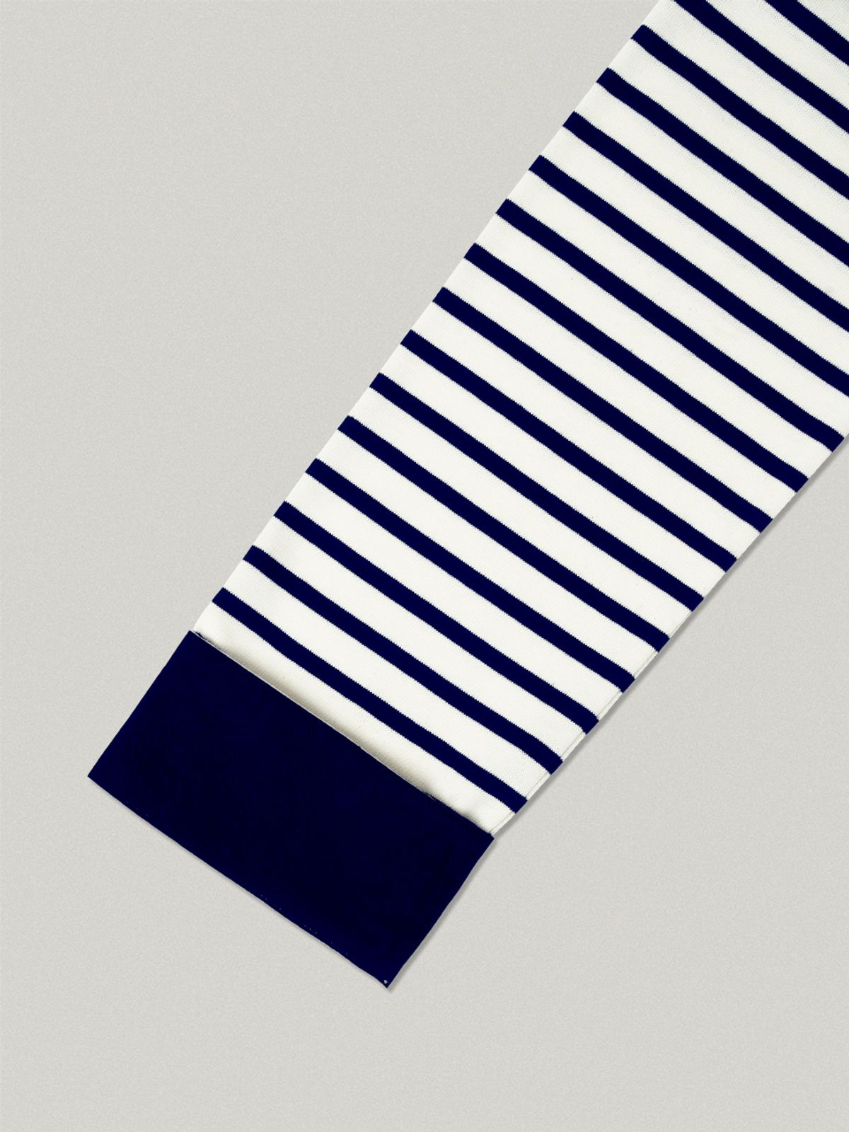 폴뉴아(FOLNUA) NUER STRIPE T-SHIRT (IVORY NAVY)
