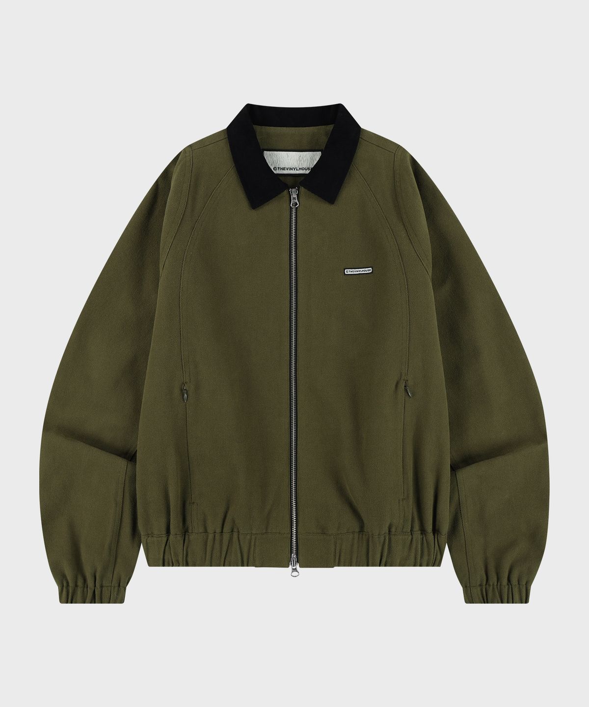더바이닐하우스(THEVINYLHOUSE) BLOUSON JACKET KHAKI