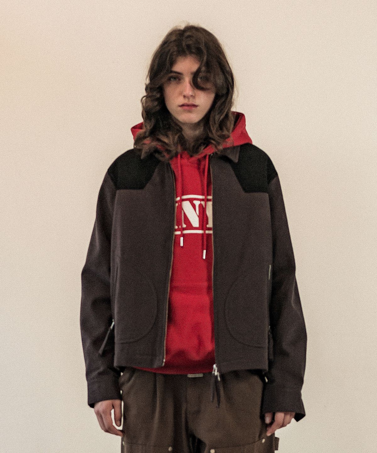 더바이닐하우스(THEVINYLHOUSE) WESTERN JACKET CHARCOAL