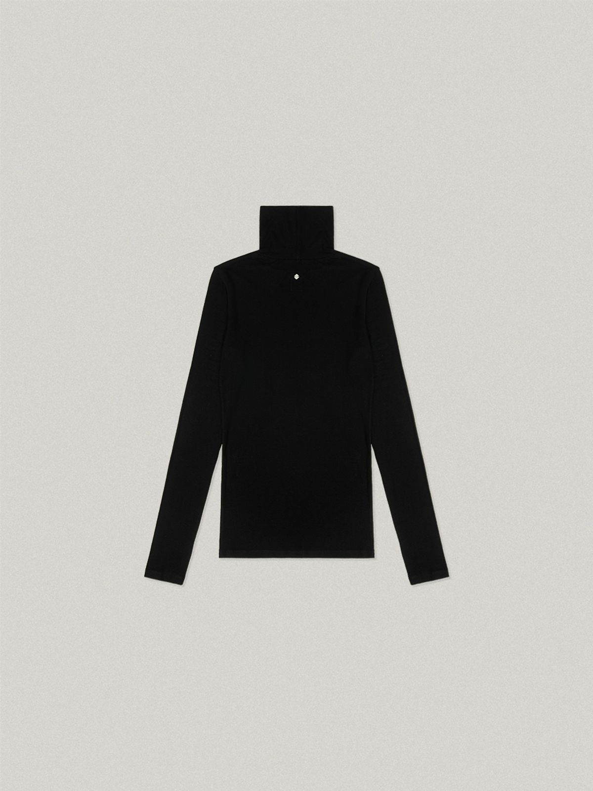 폴뉴아(FOLNUA) COZY WOOL TURTLENECK T-SHIRT (BLACK)