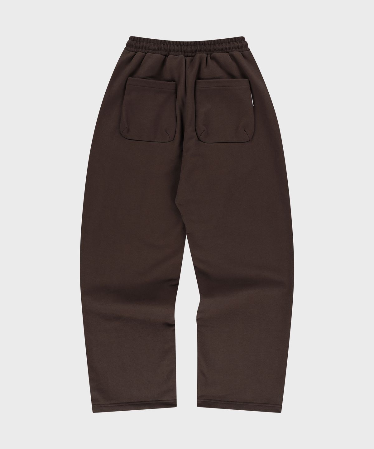 더바이닐하우스(THEVINYLHOUSE) CUT-OFF SWEATPANTS BROWN