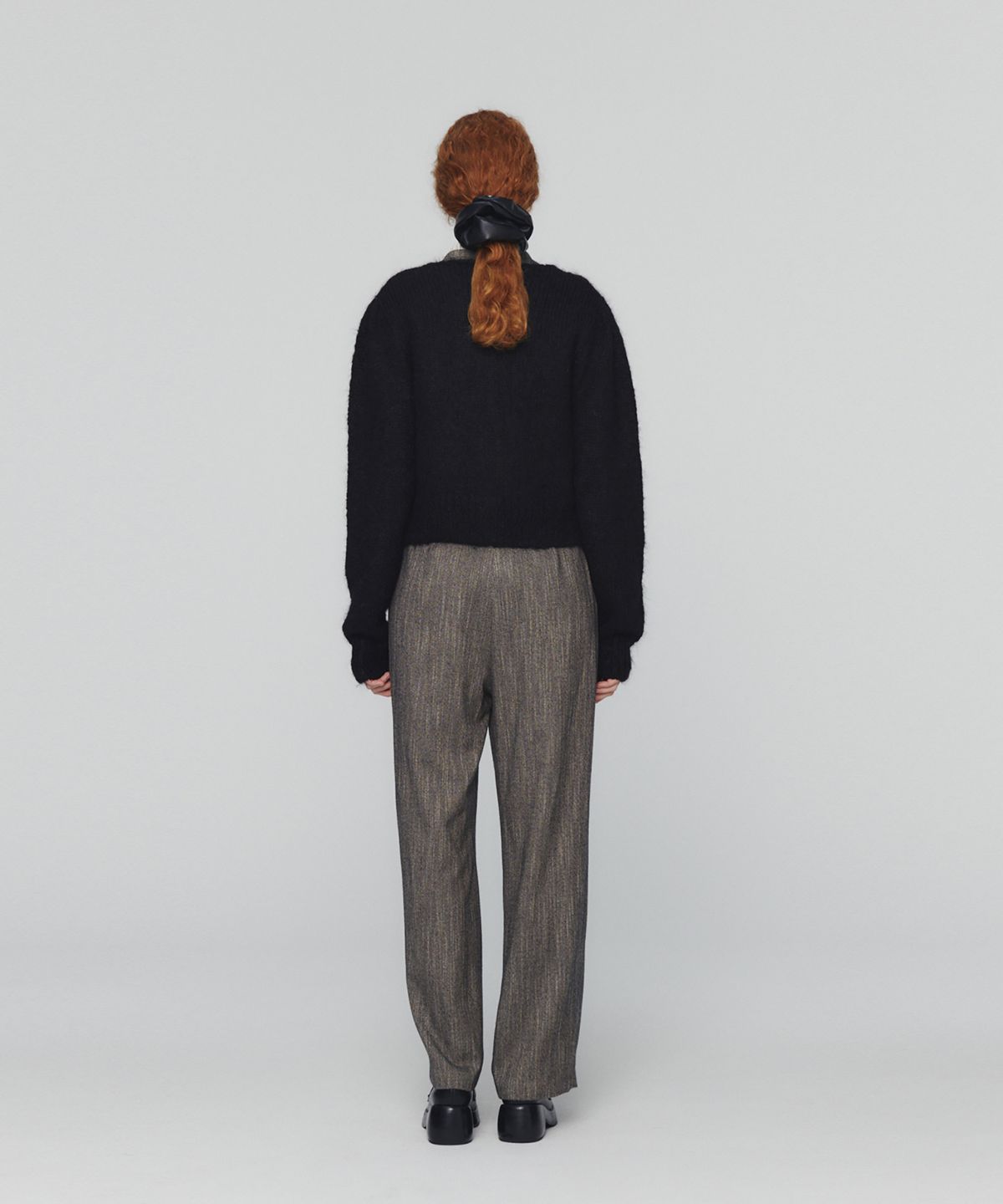아모멘토(AMOMENTO) NEW GRANDMA CARDIGAN_BLACK