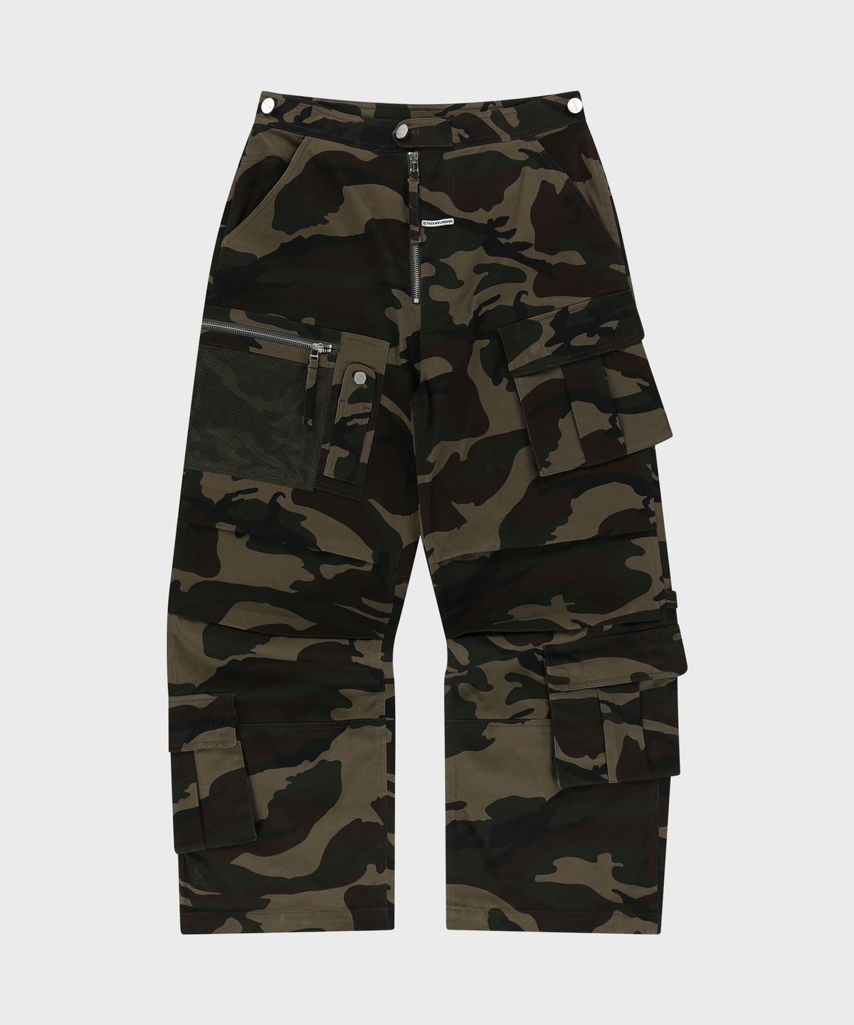 더바이닐하우스(THEVINYLHOUSE) MILITARY CARGO PANTS CAMO