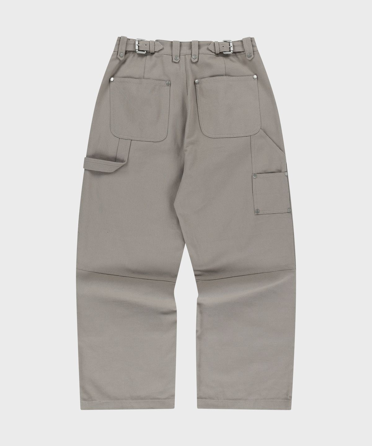 더바이닐하우스(THEVINYLHOUSE) STITCH DOUBLE KNEE PANTS SAND