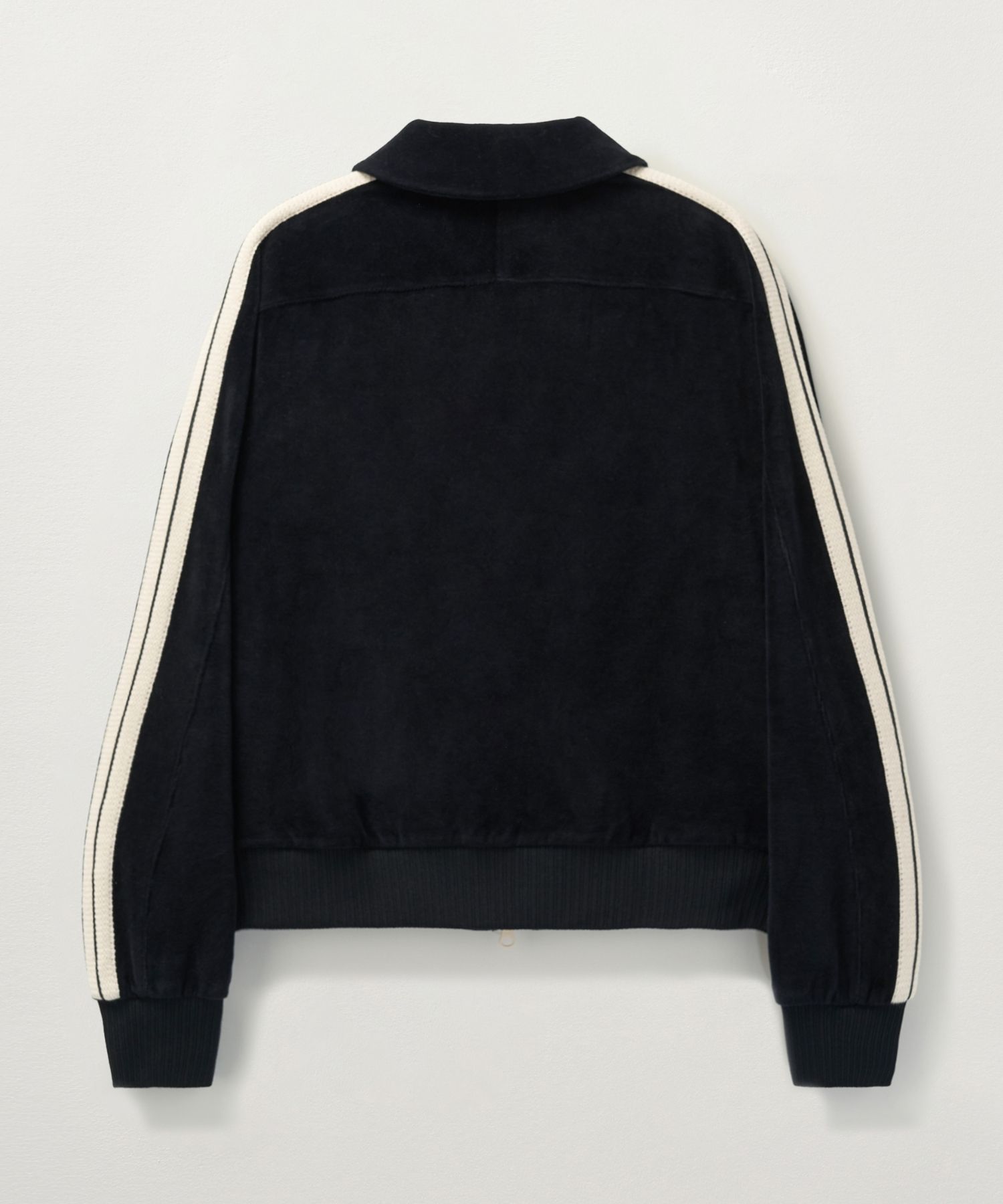 MUSINSA公式 | SATUR (W) Lawton Velour Collar Jacket Black