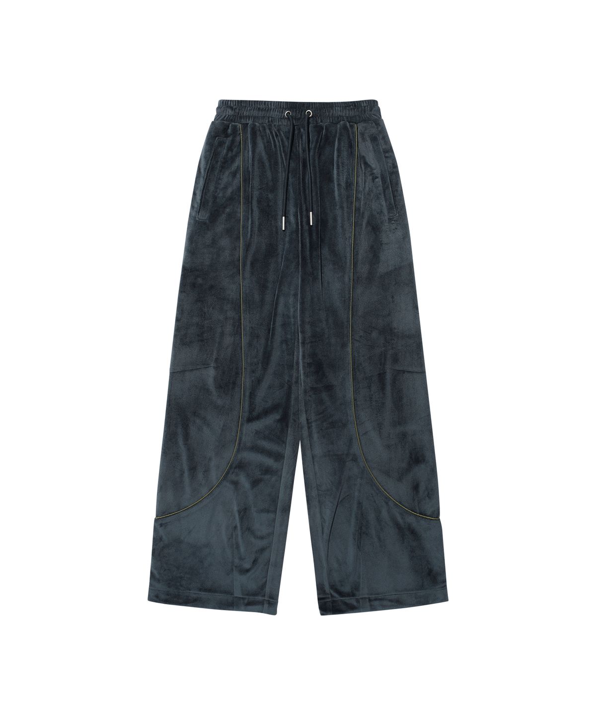 아메스 월드와이드(AMES-WORLDWIDE) VELOUR TRACK PANTS CHARCOAL