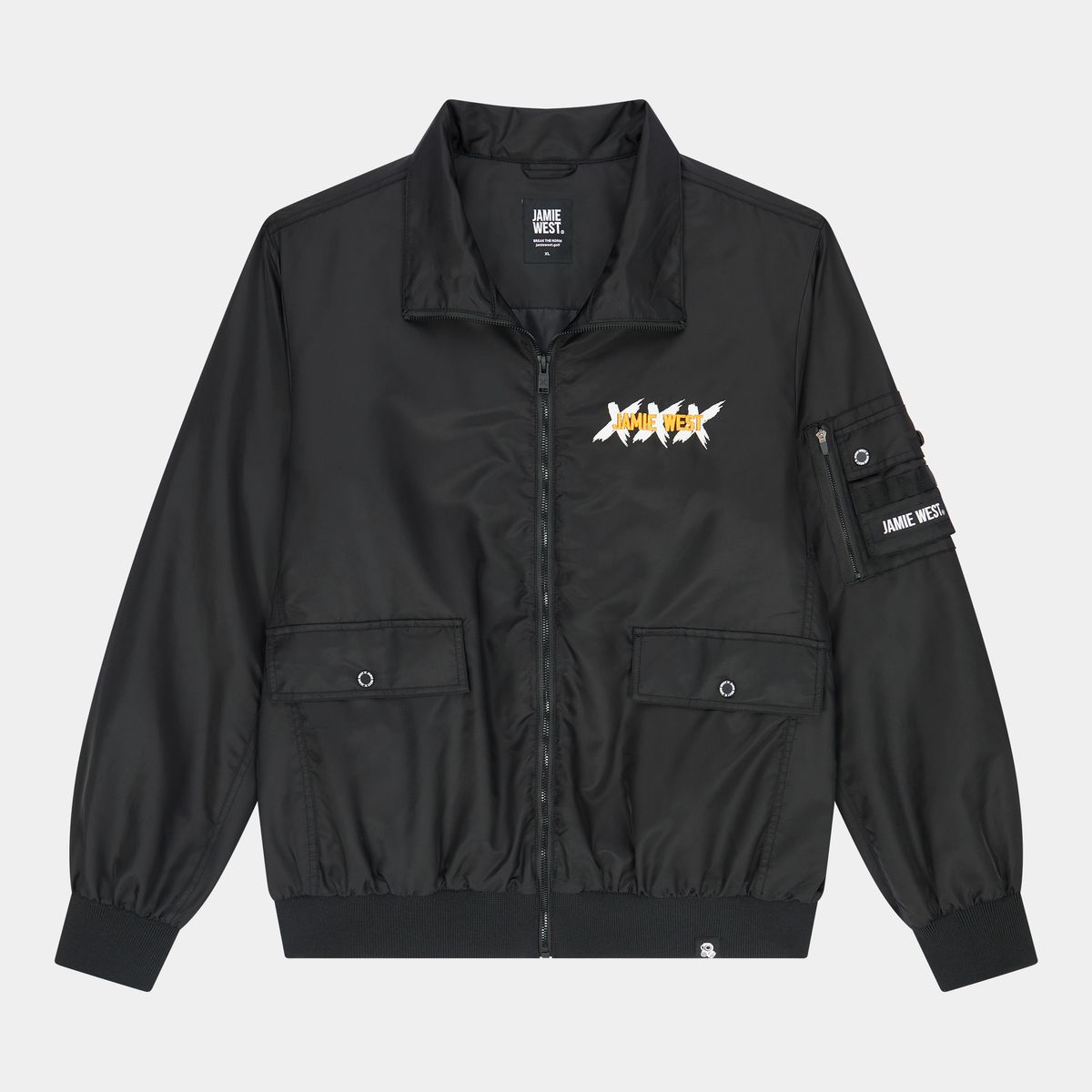 제이미웨스트(JAMIE WEST) JWGC 스탠드카라 윈드브레이커 (블랙)