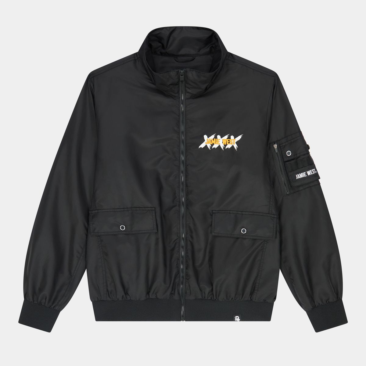 제이미웨스트(JAMIE WEST) JWGC 스탠드카라 윈드브레이커 (블랙)
