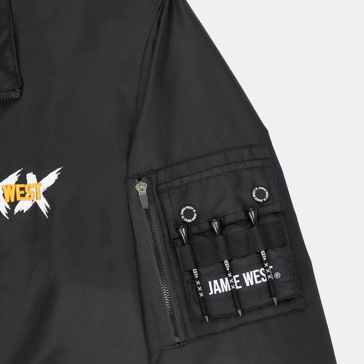 제이미웨스트(JAMIE WEST) JWGC 스탠드카라 윈드브레이커 (블랙)