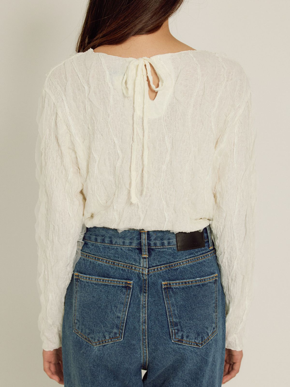 시엔느(SIENNE) Bless Lace Top (Cream)