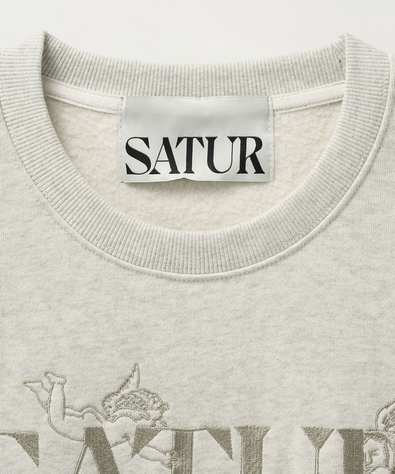 ☆送料・関税込☆SATUR★Angel Graphic Sweatshirt★ MUSINSA | SATUR Angel Graphic Sweatshirt Melange Ivory