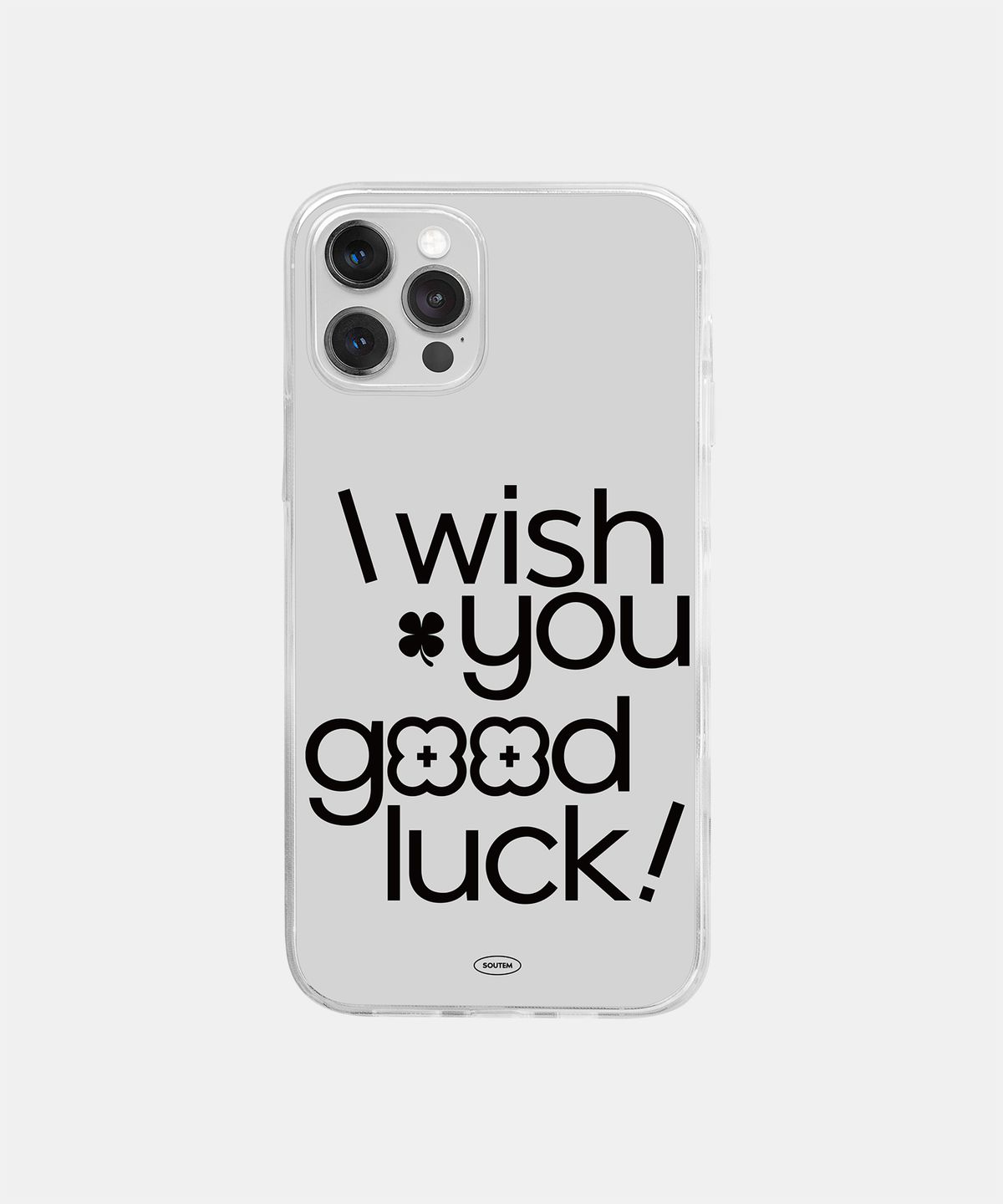 소유템(SOUTEM) Wish Lucky Phone Case_Clear