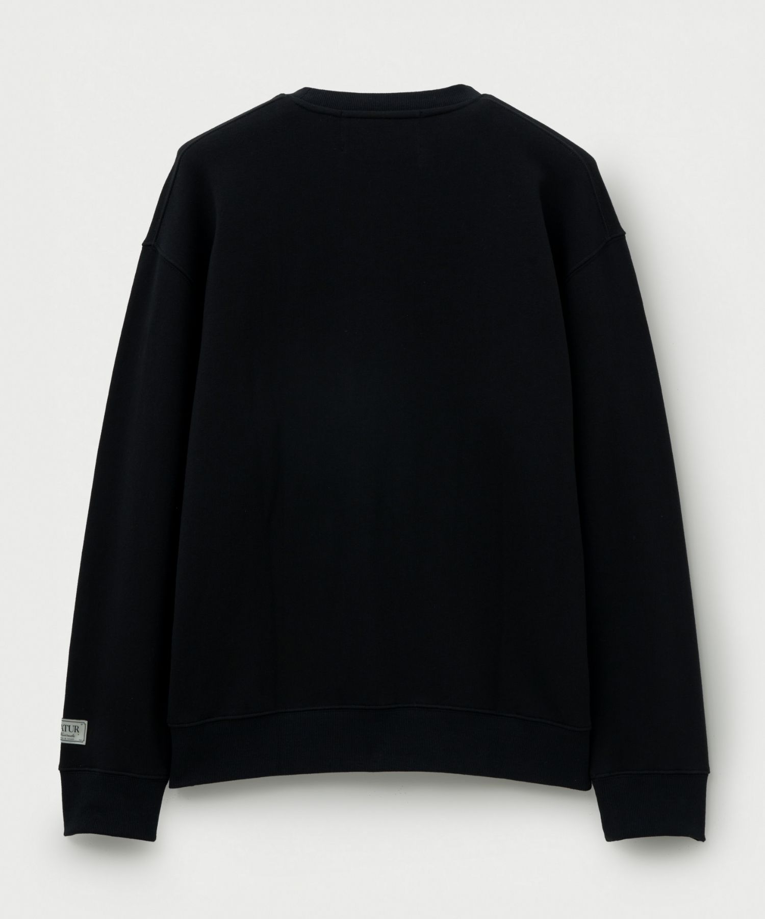 MUSINSA公式 | SATUR Angel graphic sweatshirt black