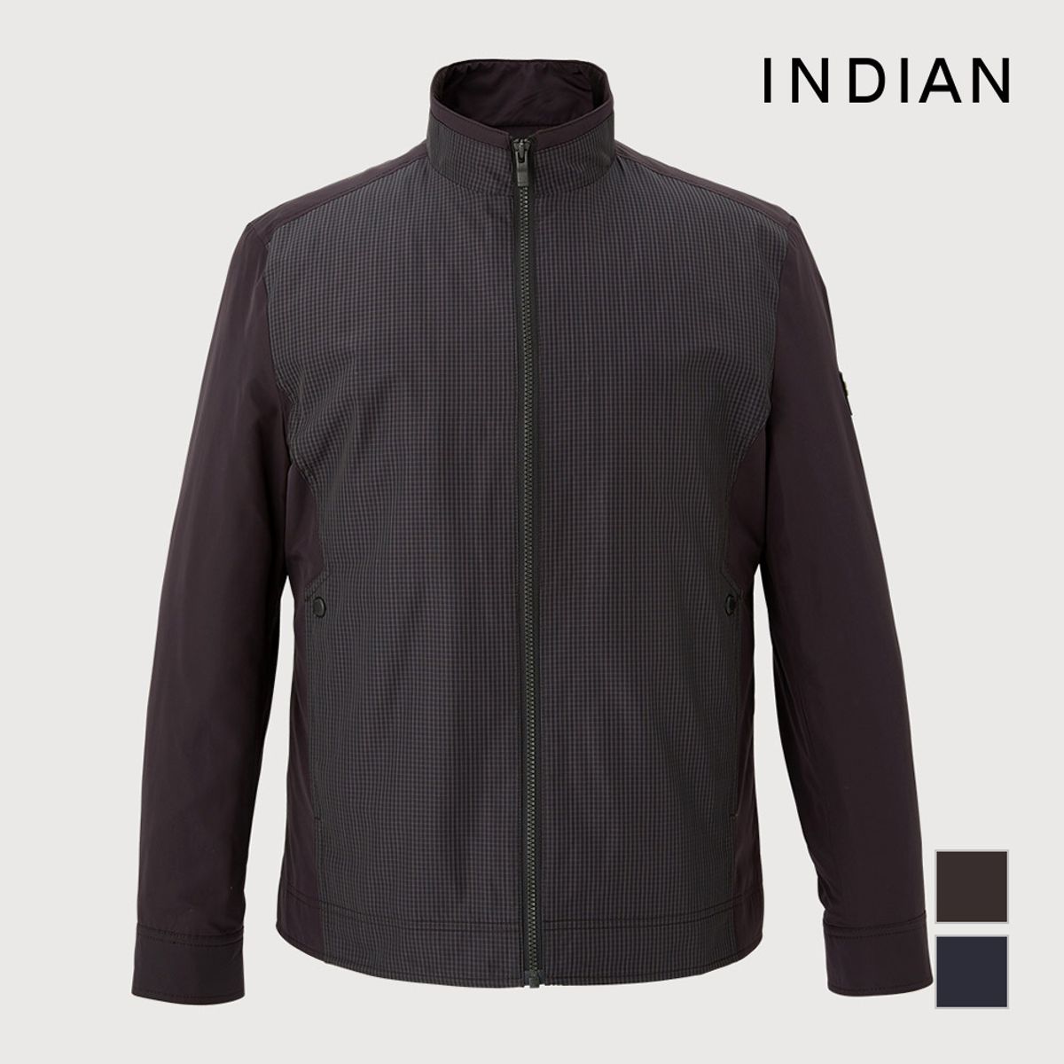 인디안(INDIAN) 가을 라이너 착탈 집업 점퍼