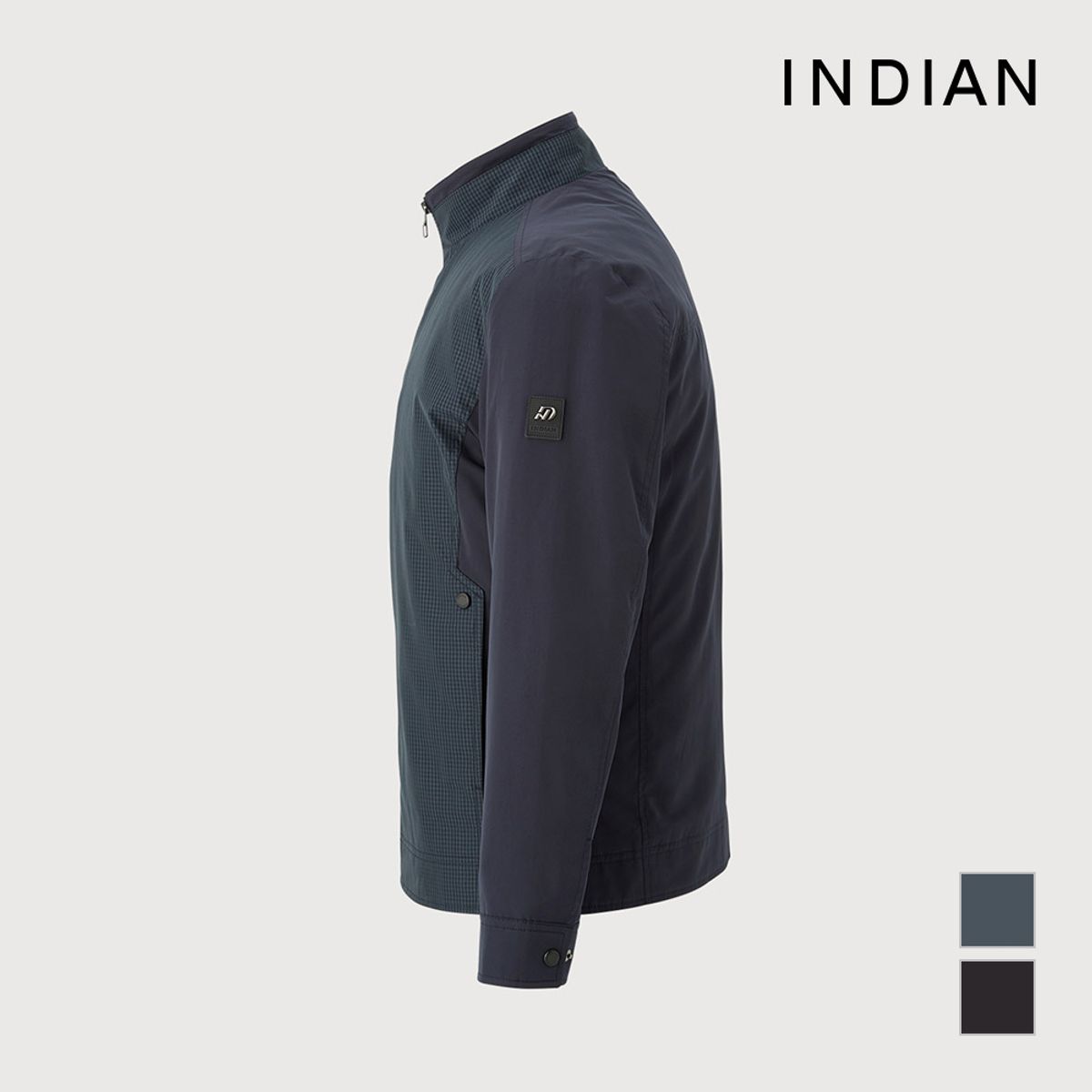 인디안(INDIAN) 가을 라이너 착탈 집업 점퍼